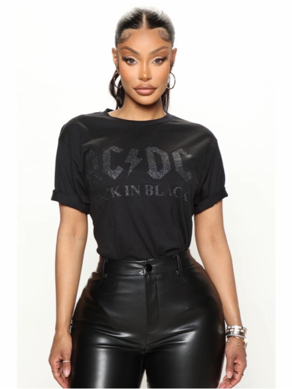 Fashion Nova AC DC T-Shirt